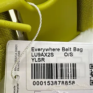 Lululemon Everywhere Belt Bag Neon Green Chartreuse Fanny Pack‎ Rare Color Y2K thumbnail 13