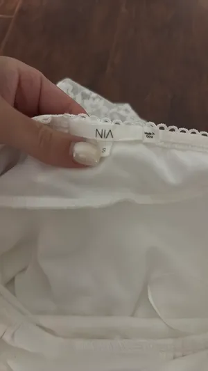 White Lace Strapless Mini Dress thumbnail 3