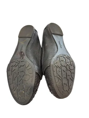 Calvin Klein Flats Women KADYN 10M Black Slip On Casual Shoes EUC thumbnail 8