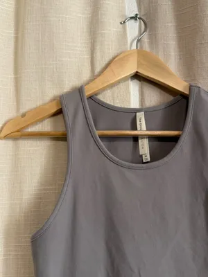Babaton Sleeveless Bodycon Midi Dress - Gray thumbnail 3