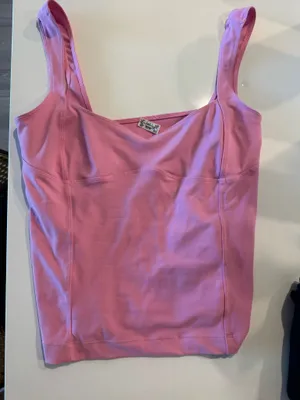 Free People Pink Tank Top thumbnail 1