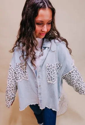 These Three Boutique Denim Jacket thumbnail 1
