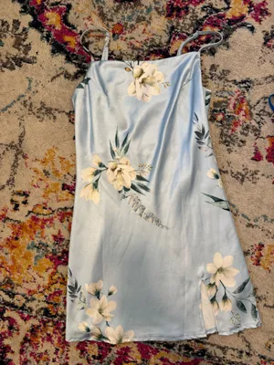 Princess Polly Mini Dress Blue Floral thumbnail 3