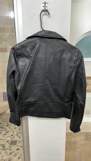 H&M Black Leather Jacket thumbnail 3