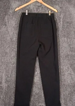 Anthropologie maeve women's black work career business pants size 0 thumbnail 3