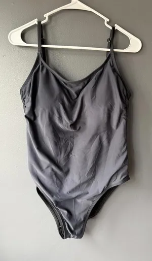 Hurley Women's Black One-Piece Swimsuit with Strappy Back Detail thumbnail 1
