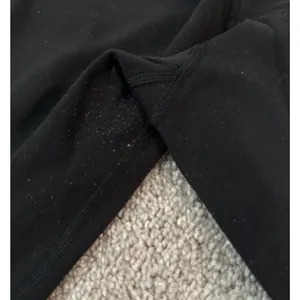 Lululemon Wunder Under Size 8 Black Luon Crop Cropped - Some Pilling, See Photos thumbnail 6