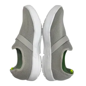 OOFOS OOmg Low Mesh Recovery Shoes White / Gray thumbnail 3
