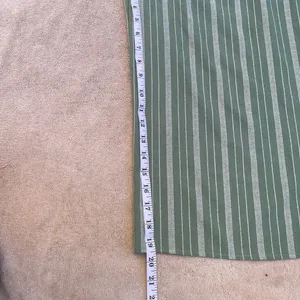 Monteau Green Striped jumpsuit summer classic strapless large thumbnail 4