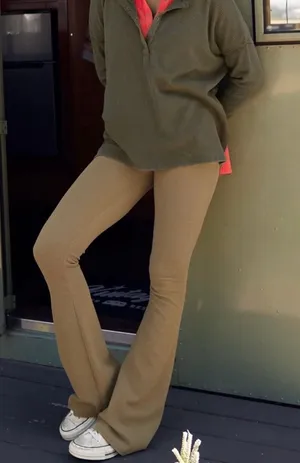 Offline By Aerie Party Favor High Waisted Flare Leggings thumbnail 1