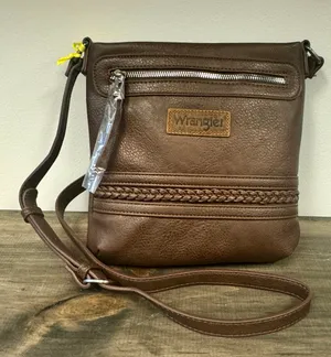 Crossbody Bags for Women Western Hand Woven Satchel Purse thumbnail 1