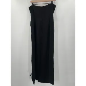 VICI x FATE Dress Large Black Strapless Slit Always You Cocktail Evening Formal thumbnail 3