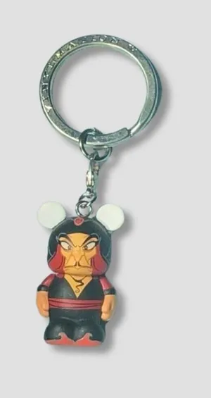 Disney Vinylmation Aladdin Keychain Jafar Villain Black Red fan's collectible OS thumbnail 1