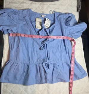Brand new blouse Blue Size M thumbnail 1