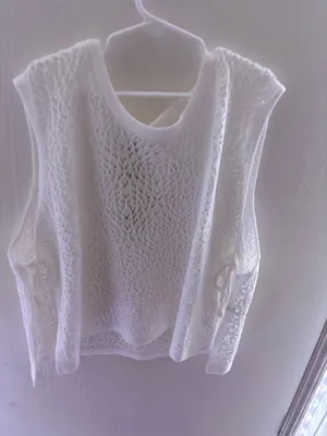 Walmart White bathing suit cover up thumbnail 2