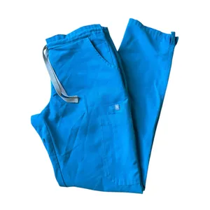 FIGS Teal Yola Scrub Bottoms Womens Size XS thumbnail 3