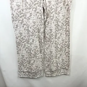 Carole Hochman‎ Large Pajama Set Cotton Gray Animal Print Lounge Luxury 759 thumbnail 6