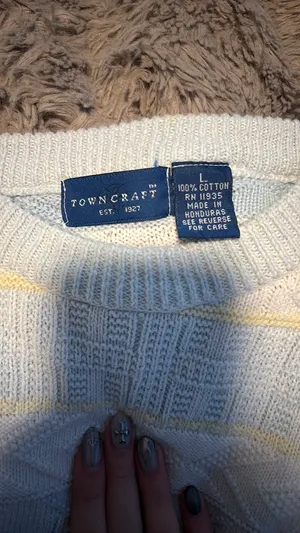 Sweater Blue Size L thumbnail 2
