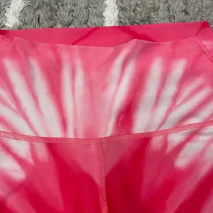 SPLITS59 Bardot Pink Tie Dye High Waist Leggings thumbnail 4