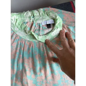 Karlie Floral Ruffle Sleeve Blouse Size Large thumbnail 6