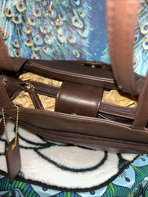 Classic Brown Leather Tote Bag - Women’s Everyday Shoulder Bag thumbnail 5