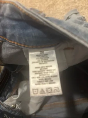 Aeropostale Jean Shorts Ripped High-Waisted midi thumbnail 4