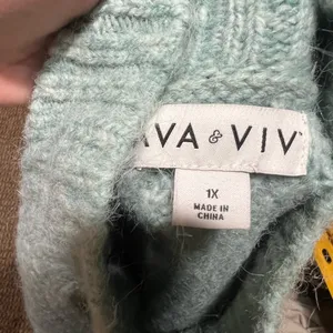 Ava & Viv Mockneck Sweater thumbnail 2