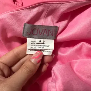 Jovani 40932 one shoulder ruched Greek goddess prom formal dress hot pink NEW 4 thumbnail 9