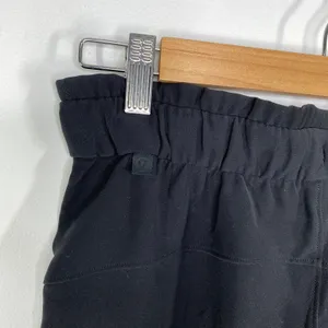 Lululemon On The Fly Black Velvet Trim Drawstring Jogger Pants Womens‎ Size 2 thumbnail 7