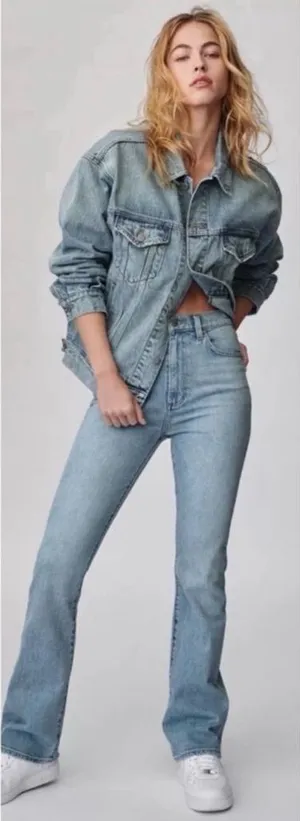 Aritzia Denim Forum The Bailey High Rise Boot Jeans thumbnail 1