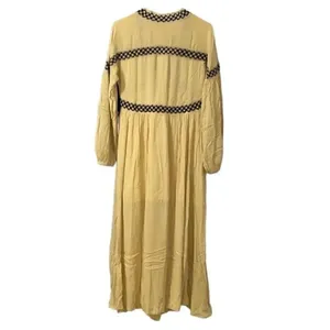 Raga Yellow LongSleeve Maxi Dress(Size XS) thumbnail 10