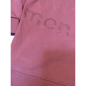 Lululemon Perfectly Oversized Crewneck Sweatshirt Plum Purple 100% Cotton Size 8 thumbnail 9