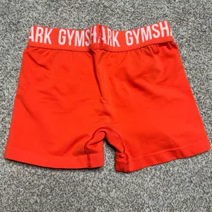 Gymshark orange short  thumbnail 2