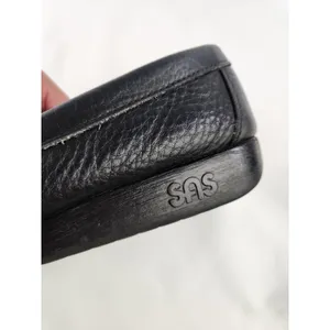 SAS Womens Black Comfort Loafer Kiltie Moccasin Black Leather Shoe‎ Size 11 M 12 thumbnail 5