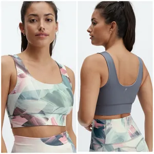Fabletics Harlow Reversible Medium Impact‎ Sports Bra Medium Activewear Gym Yoga thumbnail 2
