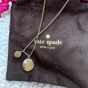 Kate Spade Gold Plated Necklace “Spot the Spade” thumbnail 2