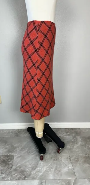 Neiman Marcus Womens Skirt Size 6 Wool Blend Vintage Midi thumbnail 4