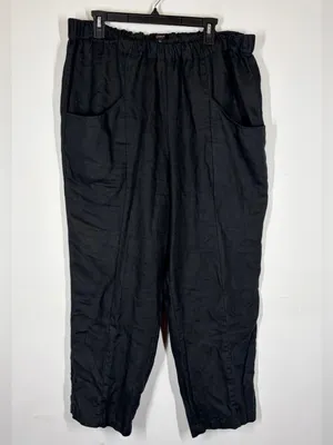 Quince 100% European Linen Tapered Ankle Pants Size XL thumbnail 4