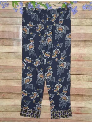 Vera Bradley Womens 2-Piece Cotton Pajama Set Floral Iconic Print Size M NWOT thumbnail 13