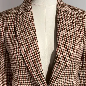 TAHARI NWT Peak Lapel neutral pattern blazer - 2 ($120) thumbnail 7