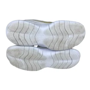 Nike Flex Experience Size 6.5W Wide White Gold Swoosh Sneakers Training Shoes thumbnail 6