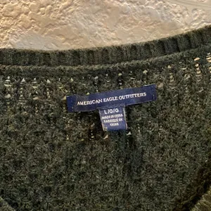 American Eagle FINAL MARKDOWN open knit sweater large thumbnail 2