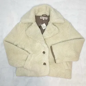 Free People Joplin Cozy sherpa jacket thumbnail 1