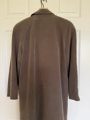 Taupe Long Coat Size M thumbnail 3