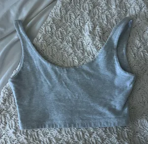 Brandy Melville Grey Tank thumbnail 1