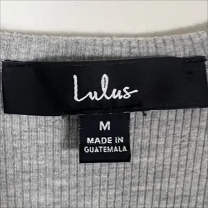 Lulus Twist Front Cut Out Midi Dress in Heather Gray Size Medium thumbnail 5