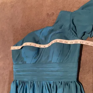 Women’s One Shoulder Chiffon Full Length Prom Party Formal Dress Size S thumbnail 8