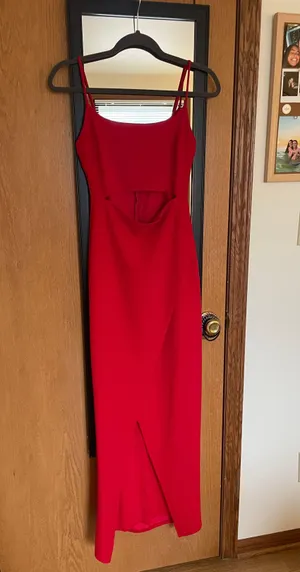 Red Maxi Dress thumbnail 1
