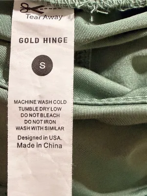 Gold Hinge Pleated Tennis Skirt skort sea green sage Small thumbnail 6