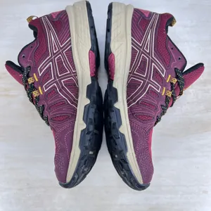 Asics Gel-Venture 7 Womens 8 Trail Running Shoes Burgundy Tan 1012A476 thumbnail 8